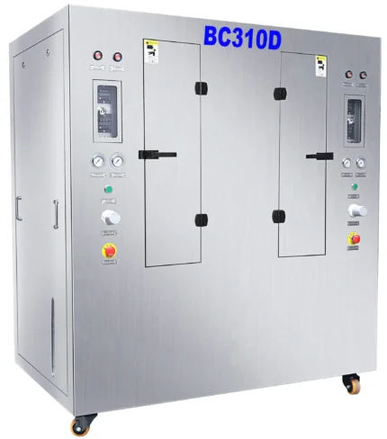 BC310D Pneumatic Dual-lane Stencil Cleaner SMT