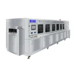 bc660 pcba inline cleaning machine for large batches pcba cleaning to remove flux residue