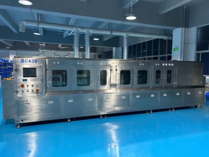 BC630 automatic inline PCBA flux cleaning machine industrial washing equipment for SMT PCB assembly process