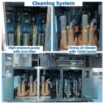 FC610 BGA Inline Aqueous Cleaning Machine for Solder Ball Mount Flux Removal