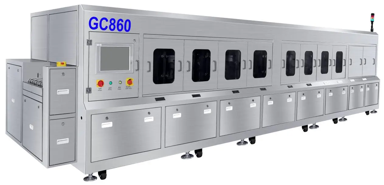 GC860 SIP Inline Zero Wastewater Cleaning Machine | Flux Cleaning System