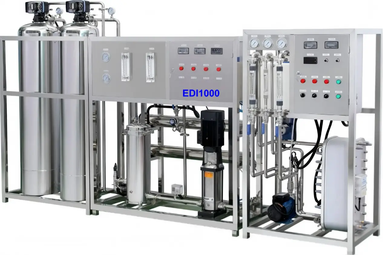 EDI Water Machine EDI1000 | Ultrapure Water System for Semiconductor Cleaning