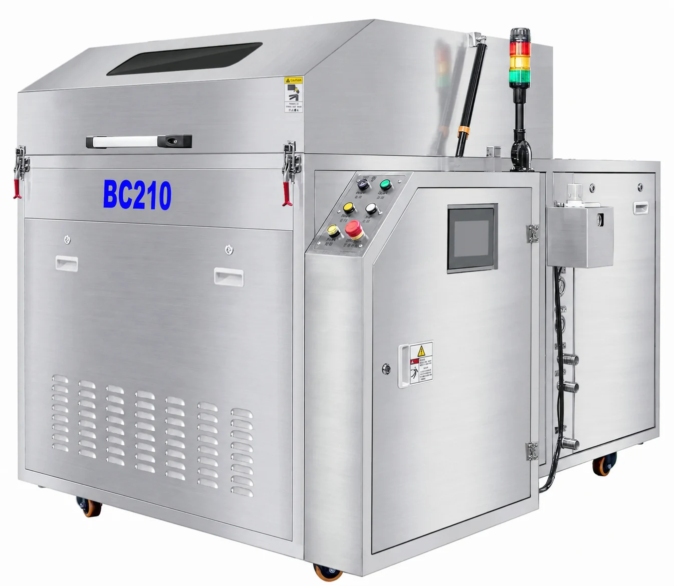 BC210 SMT coating pallet and fixture cleaning machine