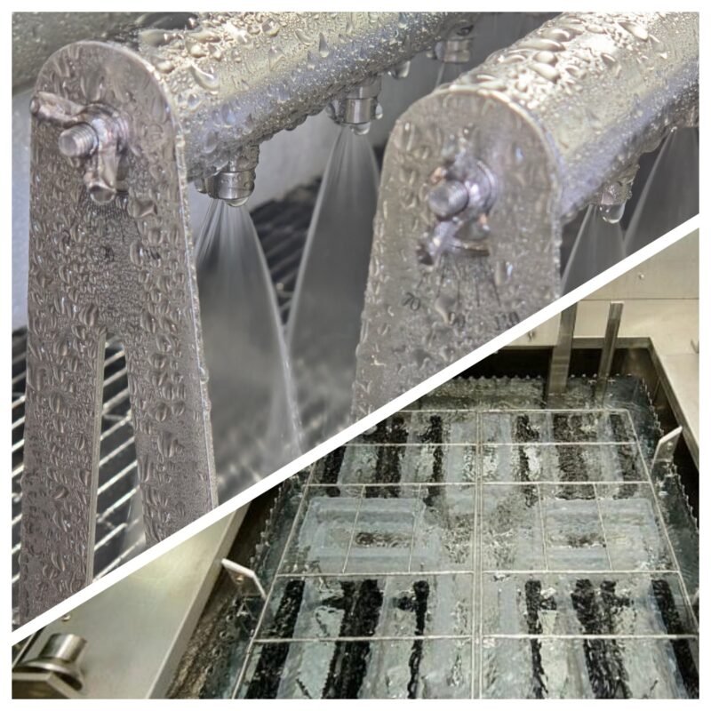 Comparison of spray and ultrasonic cleaning methods for PCBA assemblies