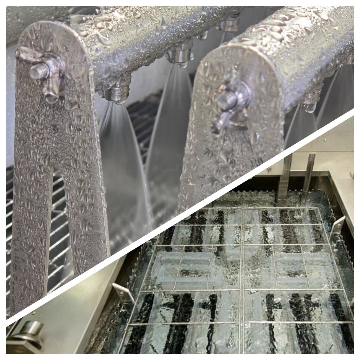 Comparison of spray and ultrasonic cleaning methods for PCBA assemblies